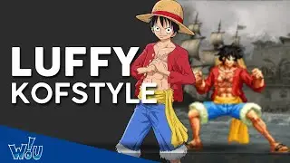 luffy KOF Style - Criando Sprite - Pixel art