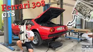 FERRARI 308 Gts 1978 a carburatori - Scarico e Aspirazione nuovi! che GODURIA!