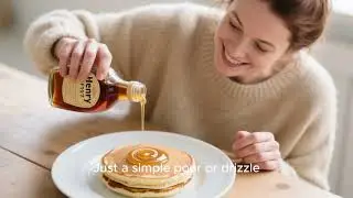 A Fun Family Breakfast with Henry FR1977 Syrup   C