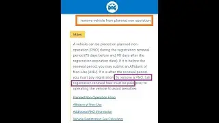 CA DMV - Removing Vehicle from Planned Non-Operation Early - Steps and Cost