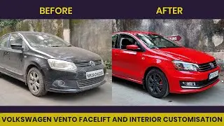 Volkswagen Vento Facelift | Interior customisation | Monte Carlo Red