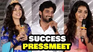 Crazy Fellow Success Press Meet - Aadi Sai Kumar - Digangana Suryavanshi -  Mirnaa Menon | TFPC