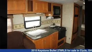 Eye-catching 2010 Keystone Bullet Travel Trailer RV For Sale in Clyde, OH