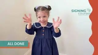 Learn the ASL Sign for ALL DONE / FINISHED | Deaf, like David | Signing Courses