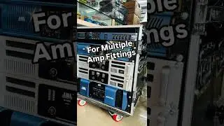 10U Rack Case for Amplifier by Sun flightcases