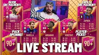 85+ x10 UPGRADE PACK🔥 ZAPATA FUTTIES SBC, BARELLA & DAVID machen?🤔 FIFA 22 Live Stream Deutsch