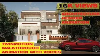 TWINMOTION walkthrough Animation with Voices| Final Render #architecture #shorts #aaadraftingstudio