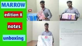 Marrow edition 8 notes unboxing| marrow notes unboxing latest |marrow vs Prepladder notes