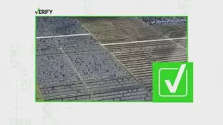Yes, the viral video of hail-damaged solar panels is real