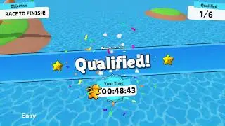 Winning a StumbleGuys Match ( Stumble Guys )