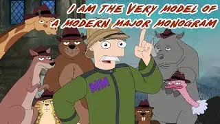 Phineas and Ferb Songs - I am the Very Model of a Modern Major Monogram