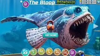 The Bloop Zoonomaly monster Newsharks Unlocked Hack game coins in diamonds mode Hangry sharks world,