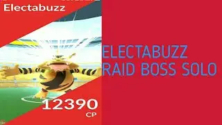 ELECTABUZZ RAID BOSS SOLO