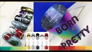 Новинка! Штамп от Born Pretty! Colorful Titanium Stamper