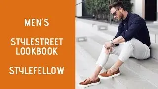 Latest lookbook for Men's Street Style 2018