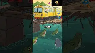 The Yellow Duksss Rescue the Train from Disaster