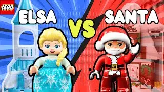Эльза против Санты | Конкурс по строительству замка из LEGO DUPLO