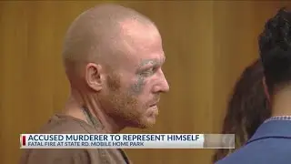 Accused murderer to represent himself in court