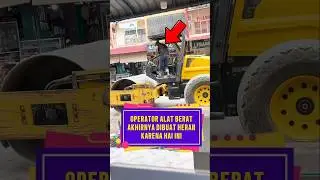 Operator alat berat akhirnya dibuat heran karena hal ini ❗ #videoviral