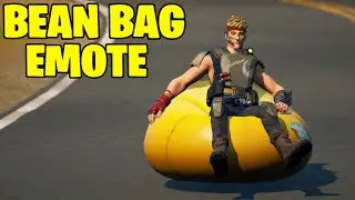 Fortnite Bean Bag Emote Gameplay - PEELY BEAN BAG