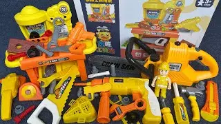 11 Minutes Unboxing,Building Toys,Electric Saw,Hammer,power tools Screw MachineASMR | Toy Reviews