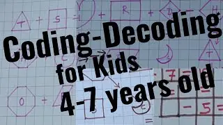 Coding/Decoding for kids | brainteaser| 2D shapes | 2D shapes for kids