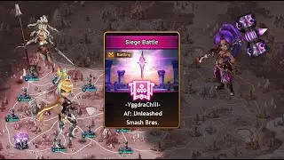 De retour dans la méta def saison 18. Ca fait du bien - Siege Battle vs Af: Unleashed et Smash Brøs.