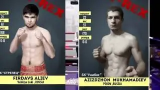 T-REX 1 Aliev vs Mukhamediev (T-REX Fighting Championship 