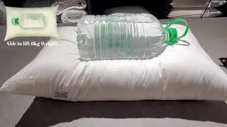 Luxez 100% Organic Cotton Hotel Downs Alternative Pillow