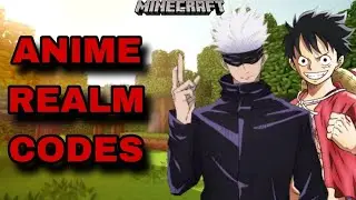 *NEW* BEST ANIME REALM CODES FOR MINECRAFT BEDROCK EDITION!