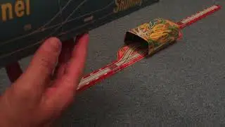TIN TOY - Technofix Nova 245 Shunting Train Tunnel (1960)