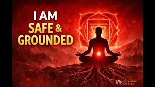 Muladhara Chakra Affirmations | Feel Safe, Grounded & Financially Secure | Yoga Mind Mastery