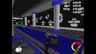 [WR] LEGO Racers: Royal Knights Raceway - Time Race (Fast Lap) - 19.22