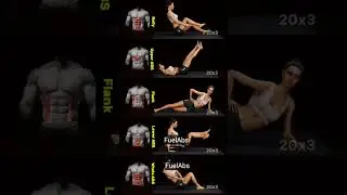 #AbsWorkout #HomeWorkout  #BellyFatBurn #UpperAbs #LowerAbs #FlanksWorkout #FitnessGoals