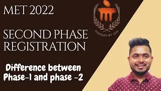 Manipal Entrance Exam 2022 | Phase 2 registration | Difference between phase-1 and Phase-2 #met2022