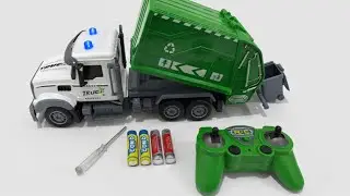 Unboxing RC Sanitation Trucks, Fire Engine & Luxury Police Cars | ASMR Video