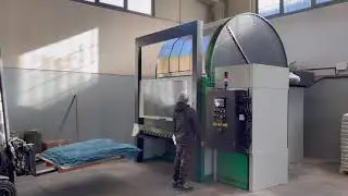 INOXMILL PLUS, Automatic milling drum for tannery, Follonaggio automatico per conceria