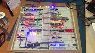 8 bit micro on breadboard