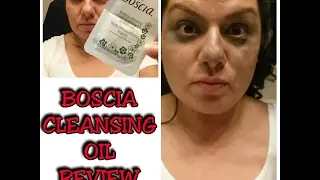 Boscia oil make-up remover cleaners review