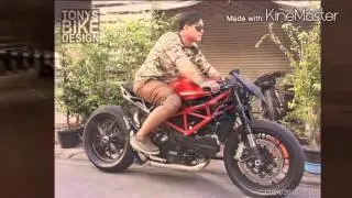 Ducati Hypermotrad cafe fighter 70%