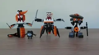 LEGO MIXELS SERIES 9 NINDJAS Cobrax Spinza Mysto Nindjas MAX