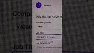 Save time writing cover letters!📨 #coverletter #career #job #ai #technology #shorts