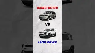 Difference Between Land Rover And Range Rover #rangerover #landrover #shorts