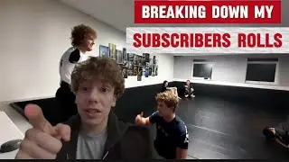 BJJ Roll Breakdowns: Breakdown My Subscribers Rolling + Tips)