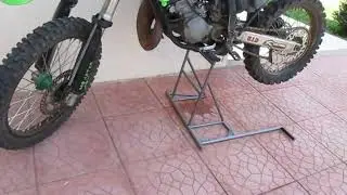 DIY DIRT BIKE STAND - Papilos m - part 2