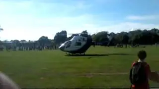 Air ambulance in egerton park bexhill