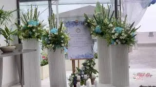 Ethereal Welcome Lunch Decor at Jaypee Mussoorie by Petal Drop Weddings (9990844772, 9990844773)
