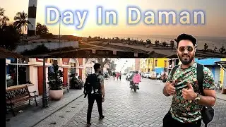 Day In Daman With Friends | Mumbai to Daman Bike Se #daman