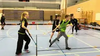 Träning och match med ÅKIBS Para laget.