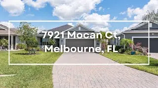 Serene Waterfront Home in a golf cart community in West Viera  | 4BD/2BA | MLS #1046551